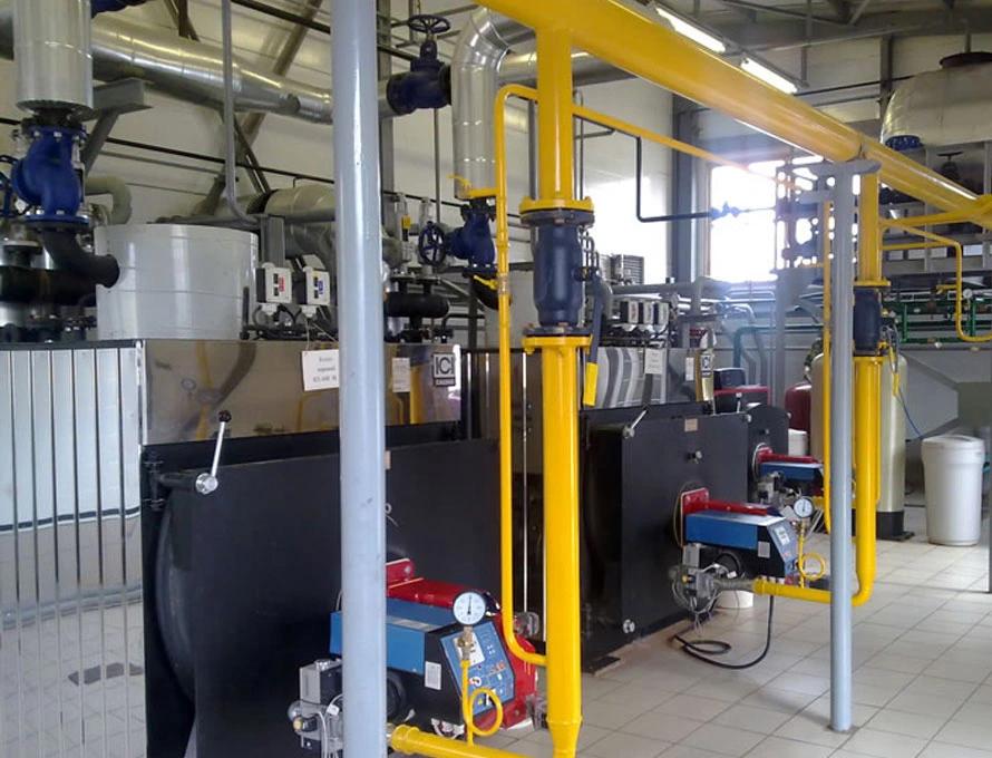 Industrial Heating System Installation